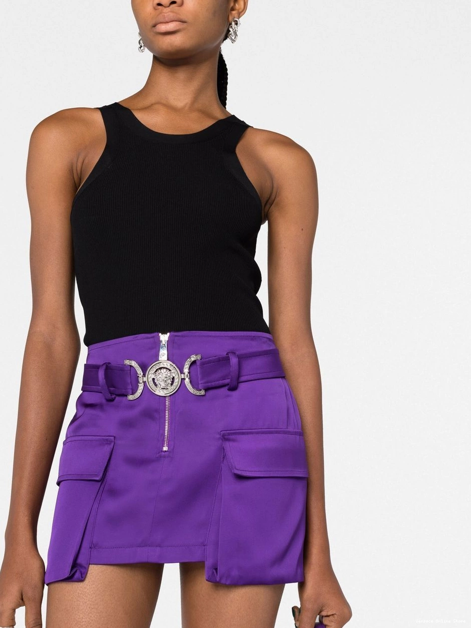 Affordable Versace Head-motif miniskirt Medusa Women 0705